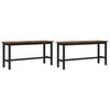 vidaXL Dining Bench 2 pcs 100 x 32.5 x 48.5 cm