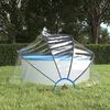vidaXL Pool Dome Round 315x158 cm PVC
