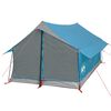 vidaXL Camping Tent 2-Person Blue Waterproof