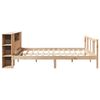 vidaXL Bookcase Bed without Mattress 180x200cm Solid Wood Pine