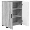vidaXL Bathroom Cabinet with Storage Grey Sonoma 60 x 35 x 80 cm