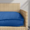 vidaXL Pallet Cushion for Seat / Backrest Royal blue 120 x 60 x 12 cm