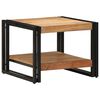 vidaXL Coffee Table 50x50x38 cm Solid Wood Acacia