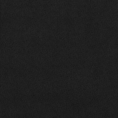vidaXL Linen-Look Blackout Curtains with Grommets 2pcs Black 140x225cm