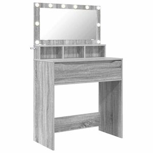 vidaXL Bedroom Dressing Tables Grey Sonoma 80 x 39.6 x 135 cm