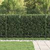 vidaXL Spike Arch Fence Black 200 x 200 cm Powder-Coated Steel