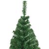 vidaXL Artificial Christmas Tree with Thick Branches Green 240 cm PVC