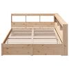 vidaXL Bookcase Bed without Mattress 140x190 cm Solid Wood Pine