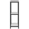 vidaXL Kitchen Storage with Shelf Silver 30 x 50 x 92 cm Steel