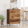 vidaXL Chest Of Drawers Old wood 69.5 x 34 x 90 cm Engineered wood