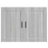 vidaXL Kitchen Wall Cabinet Porto Grey Sonoma Engineered Wood