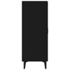 vidaXL Sideboard Black 70x34x90 cm Engineered Wood