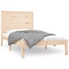 vidaXL Bed Frame without Mattress 100x200 cm Solid Wood