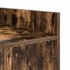 vidaXL Wash Machine Cabinet with Storage Smoked Oak 67.5 x 48 x 97 cm