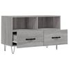 vidaXL TV Cabinet Grey Sonoma 80x36x50 cm Engineered Wood