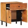 vidaXL Bedside Cabinet 50x33x60 cm Solid Wood Acacia