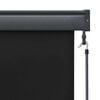 vidaXL Roller Blind Anthracite 180 x 250 cm Fabric and Aluminum