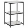 vidaXL Kitchen Storage with Shelf Silver 60 x 50 x 92 cm Steel