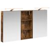 vidaXL Bathroom Cabinet Set 3 pcs 110 x 10.5 x 60.5 cm Engineered wood