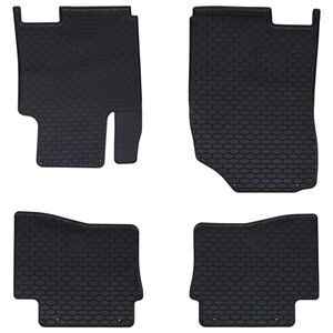 vidaXL Car Mat 4 pcs Black suitable for HYUNDAI i20 2014-2019 Rubber