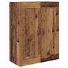 vidaXL Highboard Old Wood 69.5 x 34 x 180 cm Engineered Wood