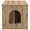 vidaXL Cat House Artisian Oak 85 x 55 x 50.5 cm Engineered Wood