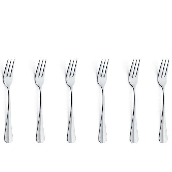 Amefa 6 Piece Cake Fork Set Baguette