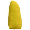 vidaXL Back Pillow Yellow 60 x 24 x 50 cm Velvet