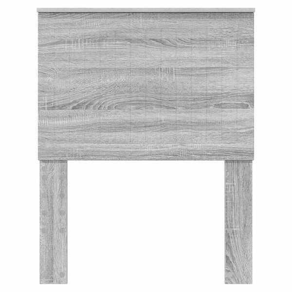 vidaXL Headboard with Headboard Grey Sonoma 75 cm Engineered wood