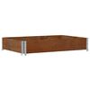 vidaXL Garden Planter Brown 120x80 cm Solid Wood Pine