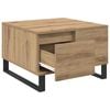 vidaXL Coffee Table Artisan Oak 55 x 55 x 36.5 cm Engineered Wood