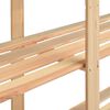 vidaXL 5-Tier Storage Racks 5 pcs 170x38x170 cm Solid Pinewood 500 kg