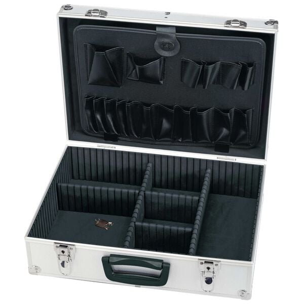 Draper Tools Aluminium Tool Case 33x46x15 cm Black