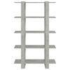 vidaXL Book Cabinet/Room Divider Concrete Grey 100x30x160 cm