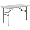 Red Mountain Folding Table Steel White 1404370
