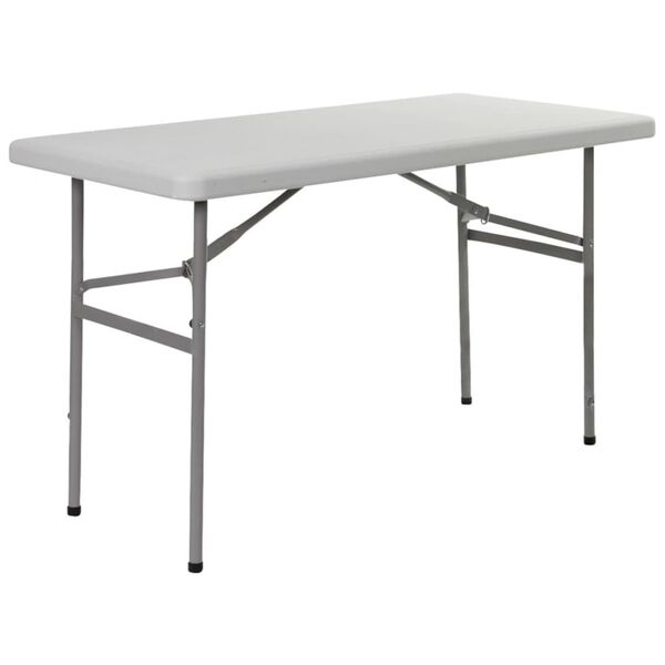 Red Mountain Folding Table Steel White 1404370