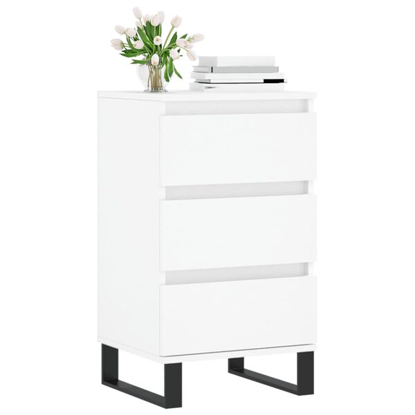 vidaXL Sideboard White 40x35x70 cm Engineered Wood