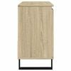 vidaXL Bathroom Cabinet Sonoma Oak 65x33x60 cm Engineered Wood