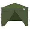 vidaXL Pop-up Canopy Tent Green 250 x 250 cm Fabric