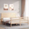 vidaXL Bed Frame without Mattress 160x200 cm Solid Wood