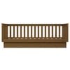 vidaXL Day Bed without Mattress Honey Brown 80x200 cm Solid Wood Pine