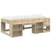 vidaXL Kids'Bed Frame with Storage Sonoma Oak 90 x 190 cm