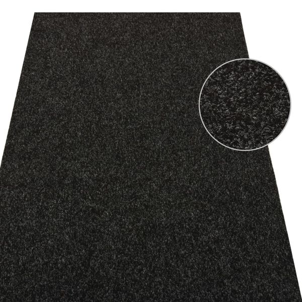 vidaXL Artificial Grass with Studs 4x1 m Anthracite