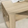 vidaXL Coffee Table Sonoma Oak 92 x 49.5 x 45 cm Engineered Wood