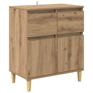 vidaXL Sideboard Artisan Oak 60 x 35 x 70 cm Engineered Wood