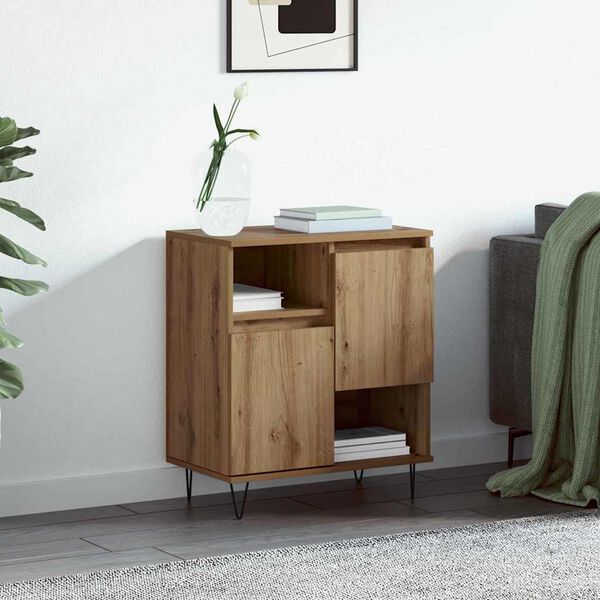 vidaXL Sideboard Artisan Oak 60 x 35 x 70 cm