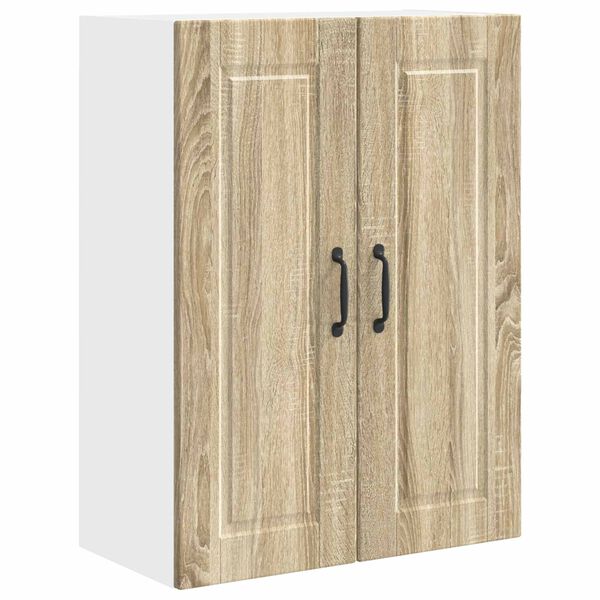 vidaXL Kitchen Cabinet Sonoma Oak 80 x 31 x 80 cm Engineered Wood