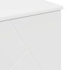 vidaXL Bathroom Cabinet with Drawer with Door White 76.5 x 35 x 64 cm