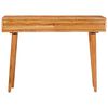 vidaXL Console Table Brown 110 x 30 x 80 cm Solid Acacia Wood