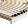 vidaXL Slatted Bed Base without Mattress with 28 Slats 7 Zones 120x200 cm